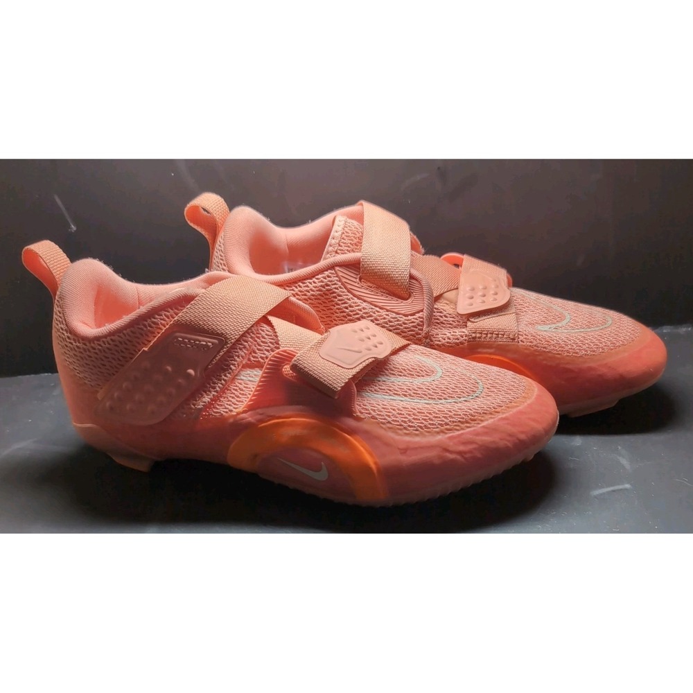 Nike Women's Size 7.5 SuperRep Cycle 2 Orange DH3395-600 Pre-owned Cycling Shoes